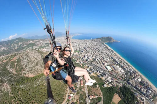 Alanya Tandem Yamaç Paraşütü (Paragliding)