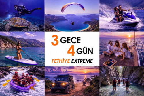 3 Gece 4 Gün Fethiye Tatil Paketi