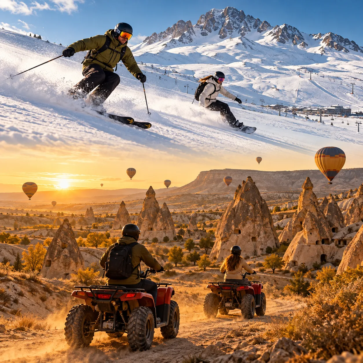 Erciyes Kayak ve Snowboard Turu %100 Macera - Görsel 4